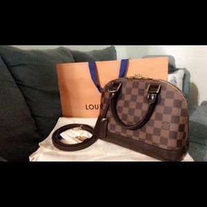 Alma BB in Damier Ebene